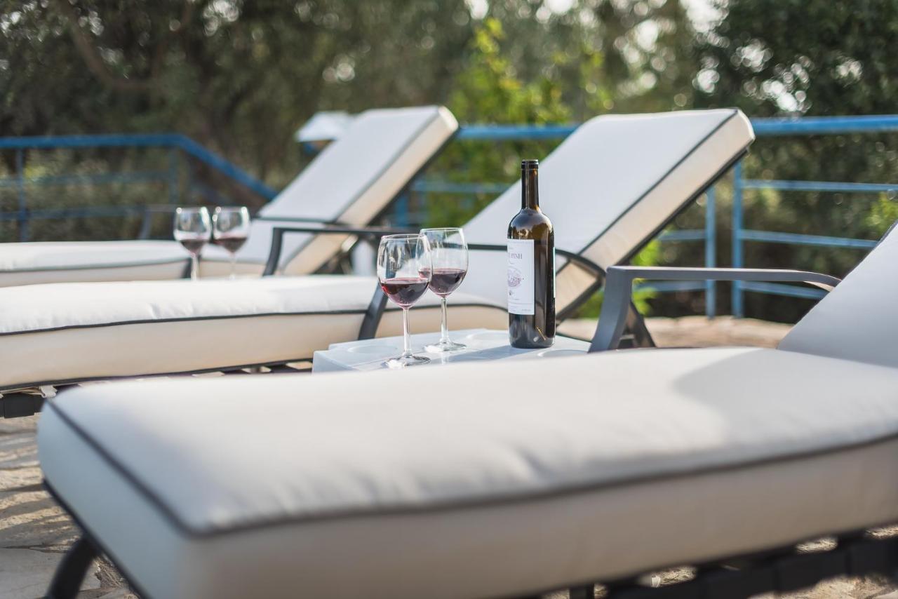 Summer Villa Pasiphae Private Pool - Bbq -Beach 2Min Kap Kap Sounion Exterior foto