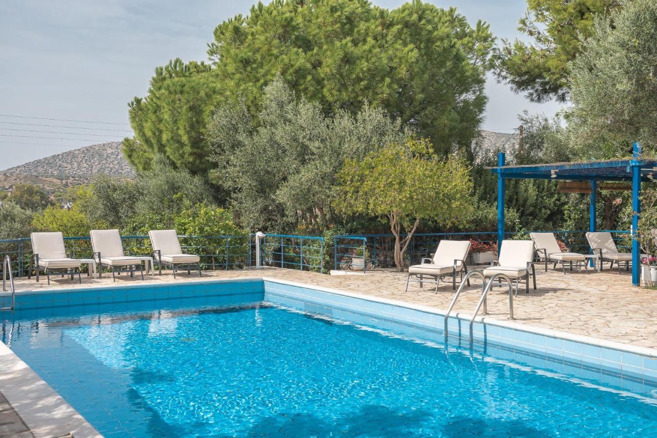 Summer Villa Pasiphae Private Pool - Bbq -Beach 2Min Kap Kap Sounion Exterior foto