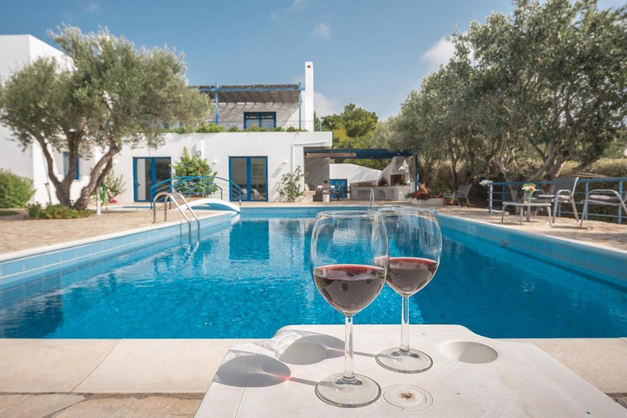 Summer Villa Pasiphae Private Pool - Bbq -Beach 2Min Kap Kap Sounion Exterior foto