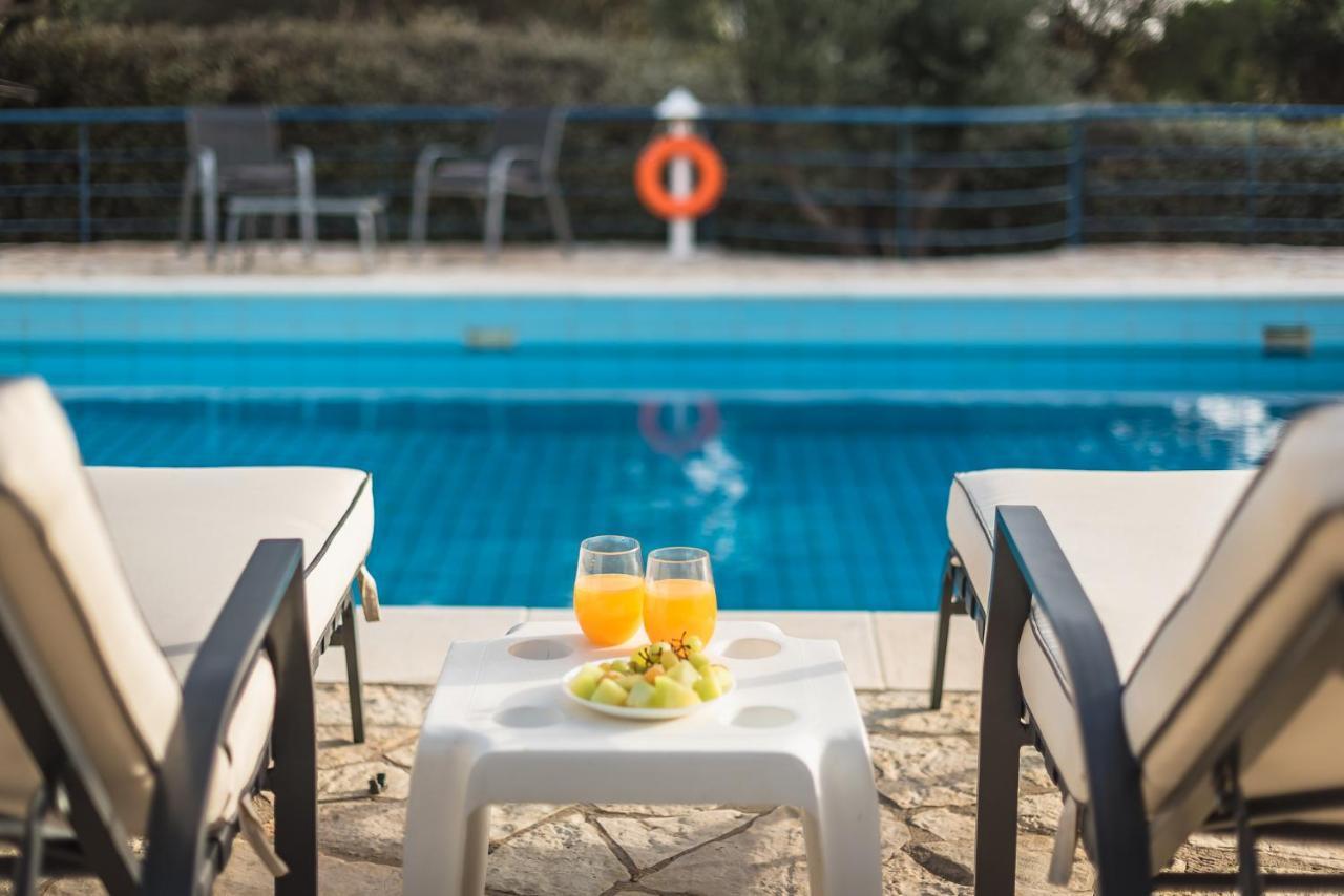 Summer Villa Pasiphae Private Pool - Bbq -Beach 2Min Kap Kap Sounion Exterior foto