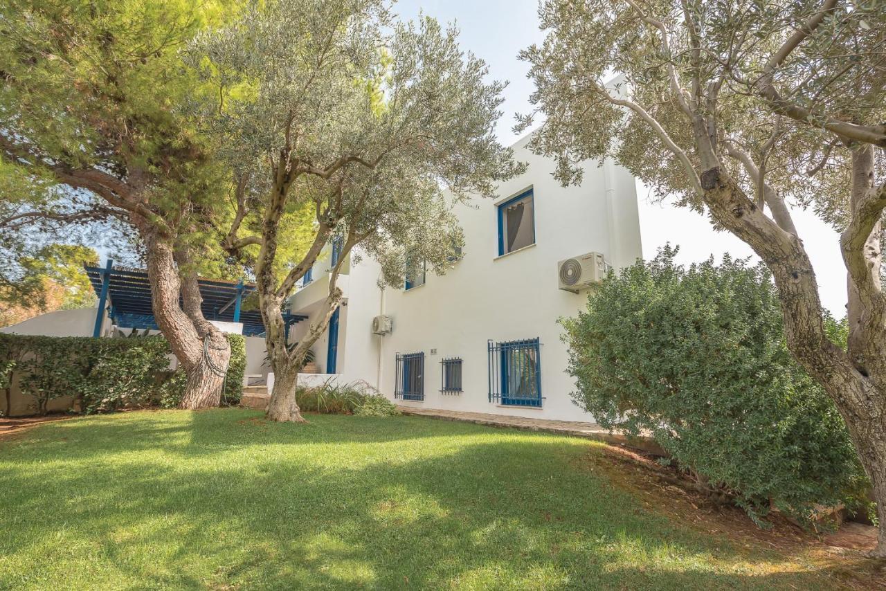 Summer Villa Pasiphae Private Pool - Bbq -Beach 2Min Kap Kap Sounion Exterior foto