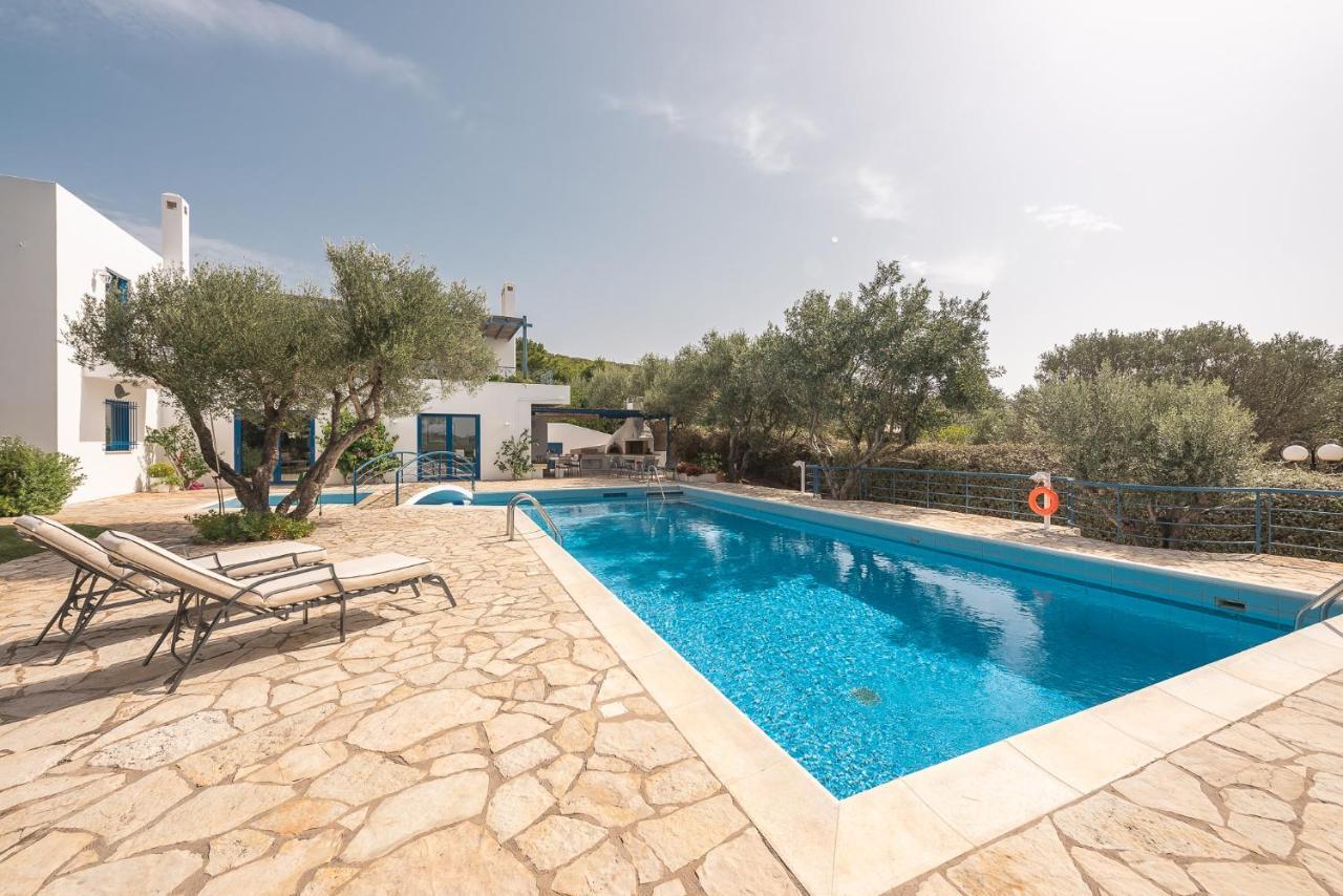 Summer Villa Pasiphae Private Pool - Bbq -Beach 2Min Kap Kap Sounion Exterior foto