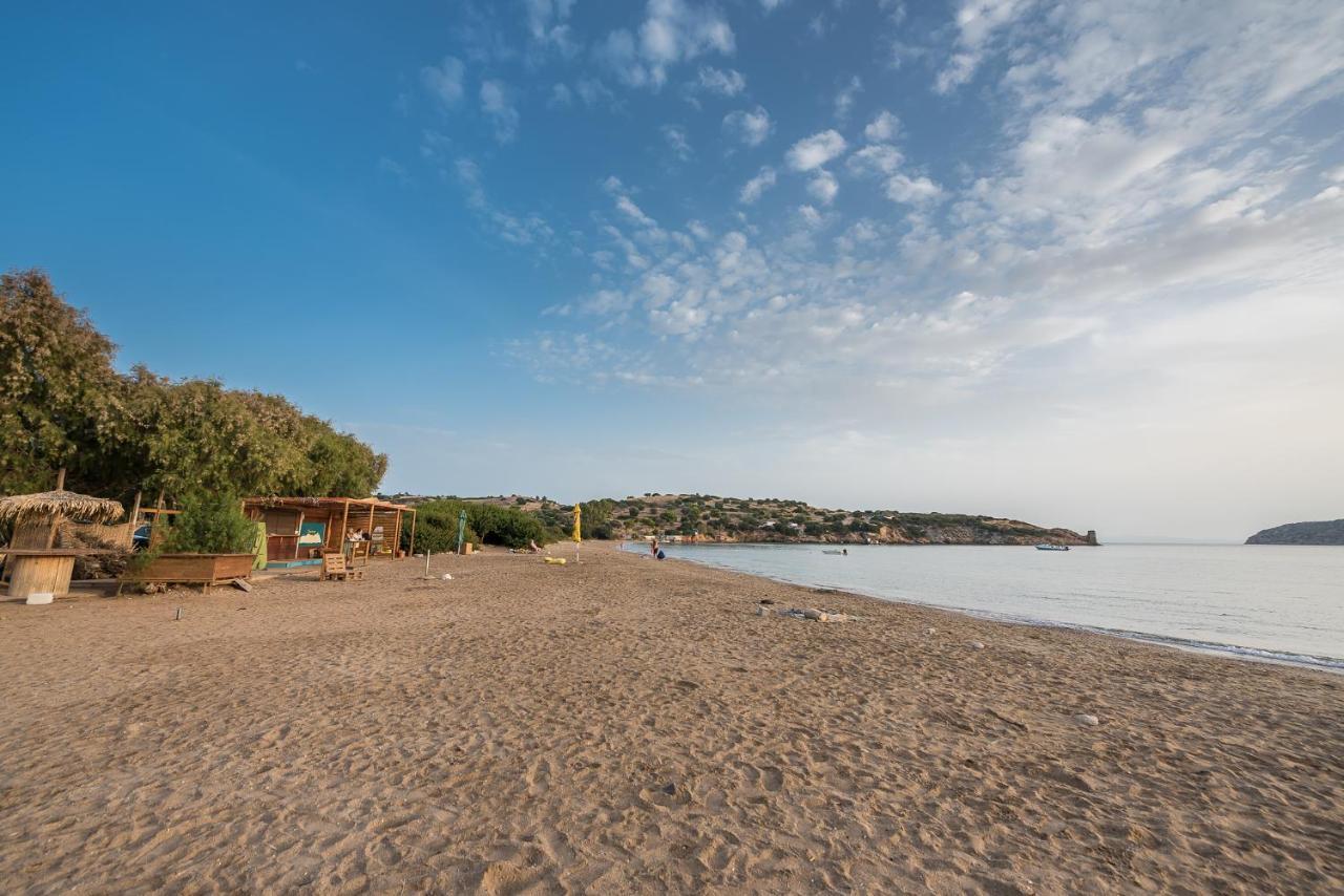 Summer Villa Pasiphae Private Pool - Bbq -Beach 2Min Kap Kap Sounion Exterior foto