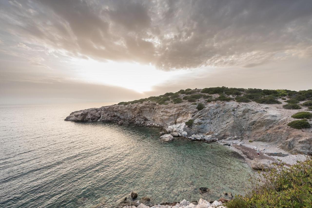 Summer Villa Pasiphae Private Pool - Bbq -Beach 2Min Kap Kap Sounion Exterior foto